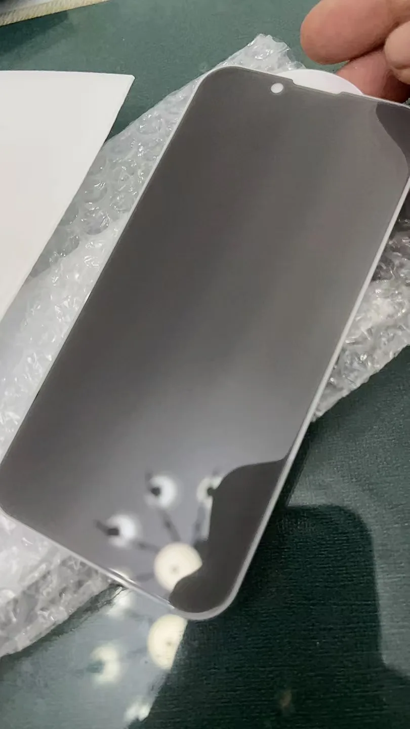 Anti Spy Privacy Glass Case - Huawei p30 için anti-casus temperli cam