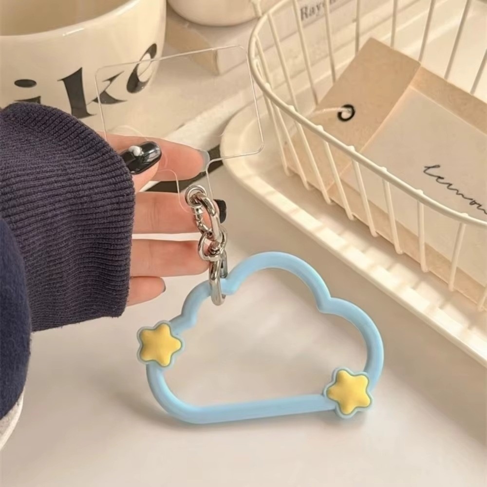 Cute Cartoon Wrist Strap Silicone Case - Sevimli Silikon Telefon Askısı Kayıp Önleyici
