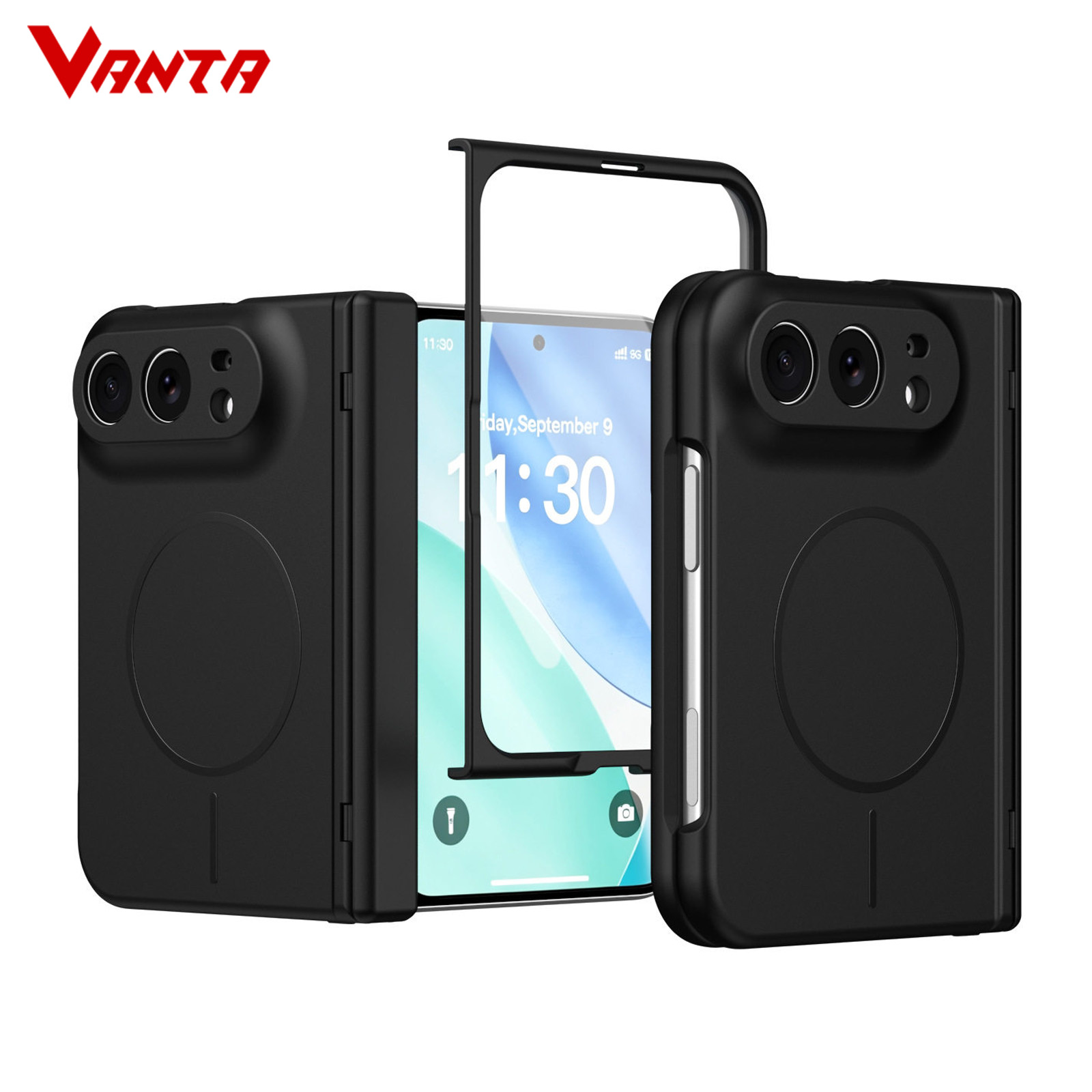Screen Protectors - iPhone DUO Kılıfı, Magsafe Manyetik Kablosuz