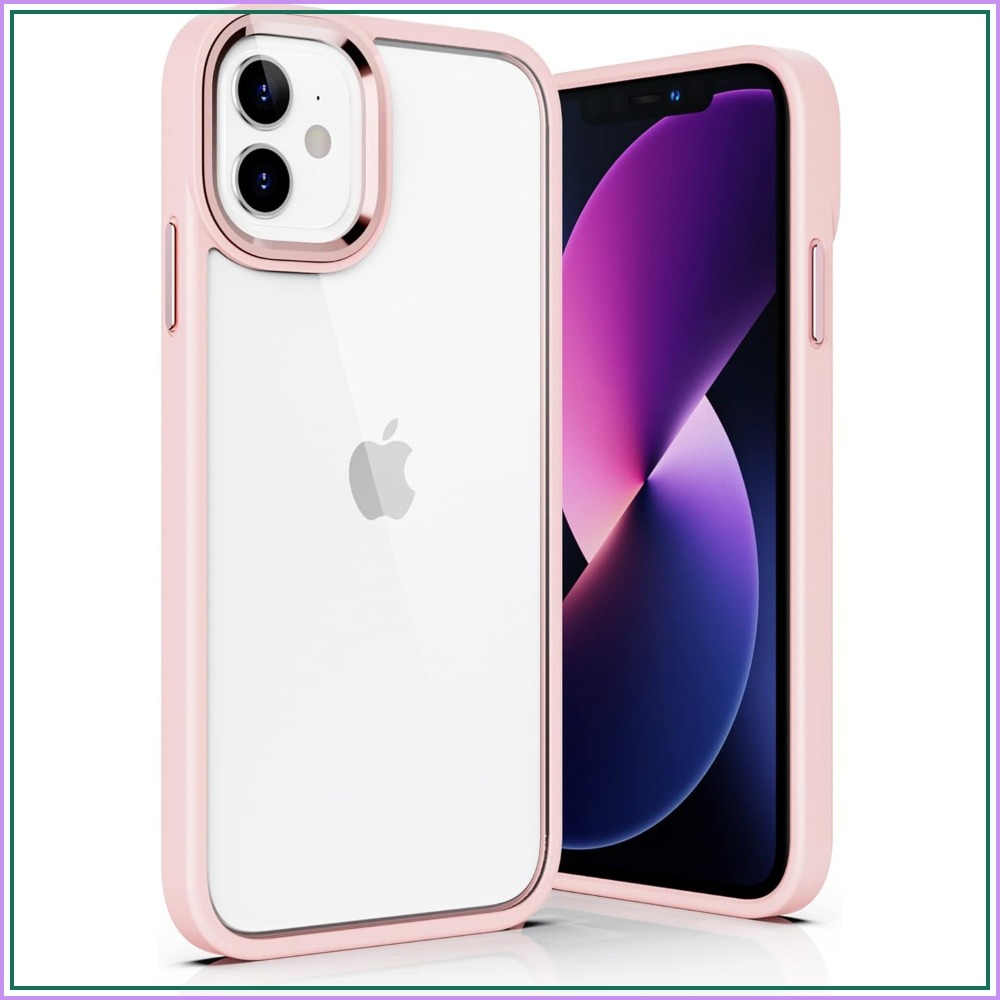 Clear Shockproof Bumper Case - iPhone 11 6.1 inç için Şeffaf