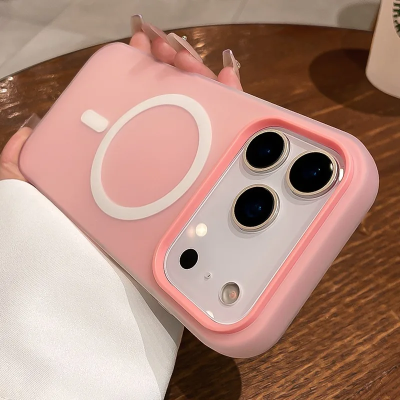 Liquid Silicone Magnetic Phone Case - iPhone 18 Pro Max 17 16