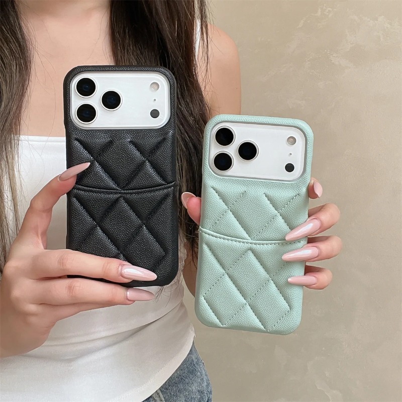 Leather Wallet Card Holder Phone Cover - iPhone 17 Air 16 15 14
