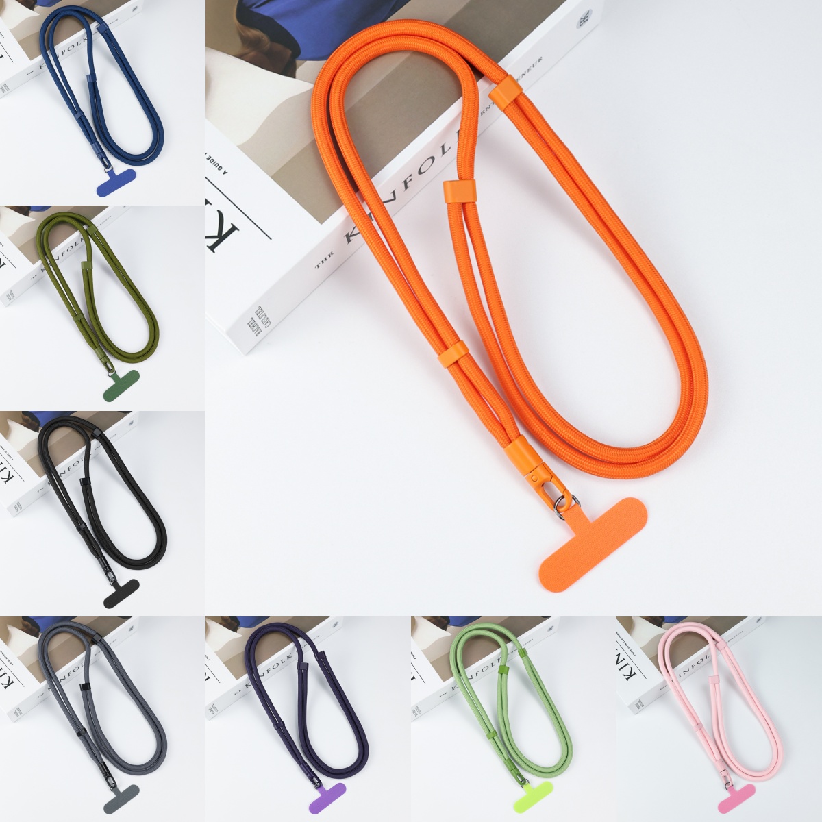 Crossbody Lanyard Neck Strap Case - Evrensel Telefon Askısı Klipsli Geliştirilmiş Düşmeye