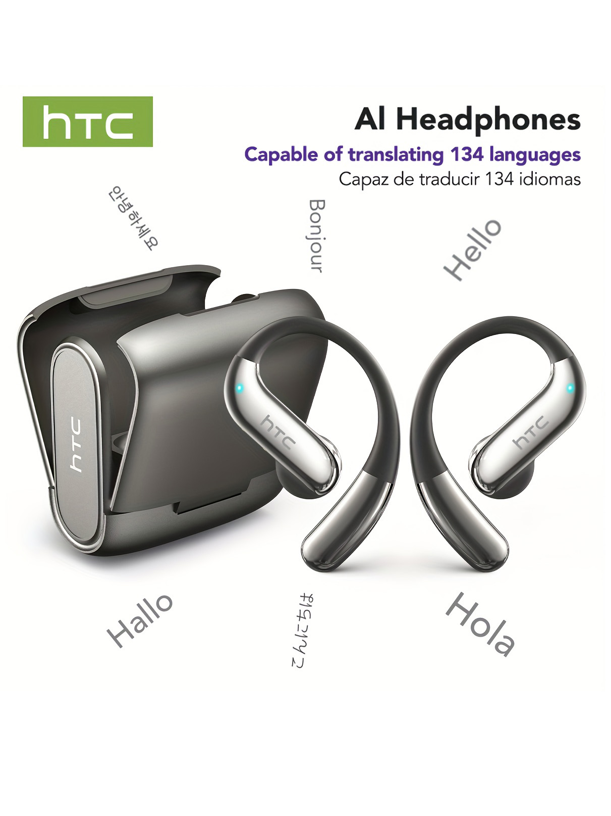Phone Cases - Açık Kulak Bluetooth Kulaklıkları HTC 30