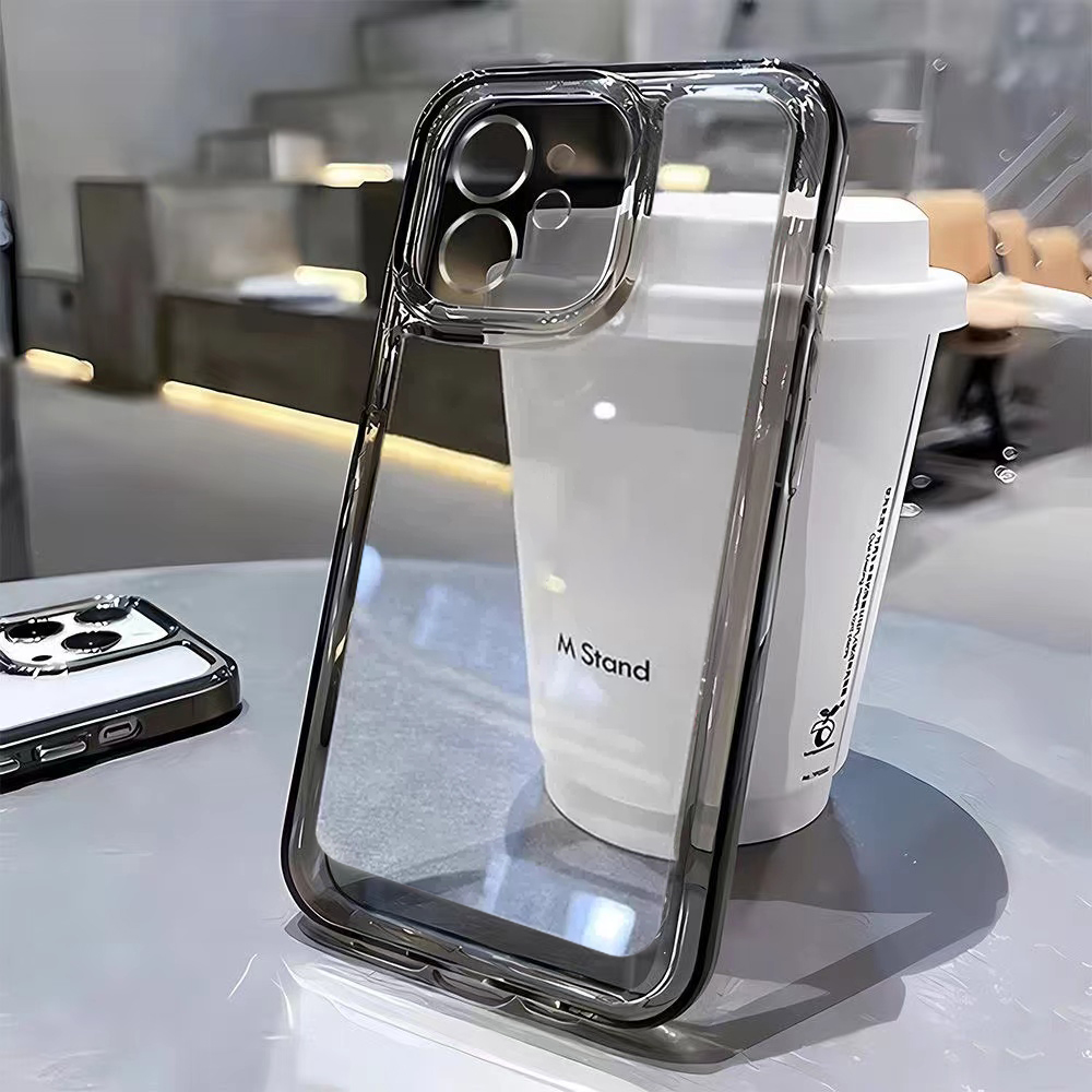 Clear Shockproof Bumper Case - iPhone 15 8 Plus 17 Air
