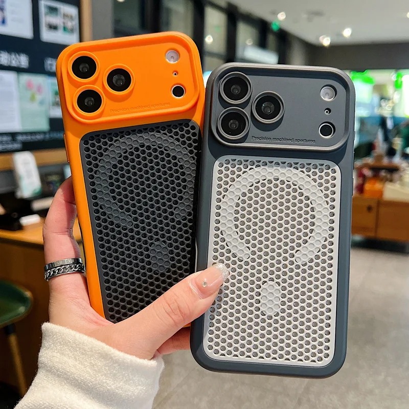 Heat Dissipation Mesh Breathable Case - Isı Dağılımlı Fileli Nefes Alabilen Manyetik