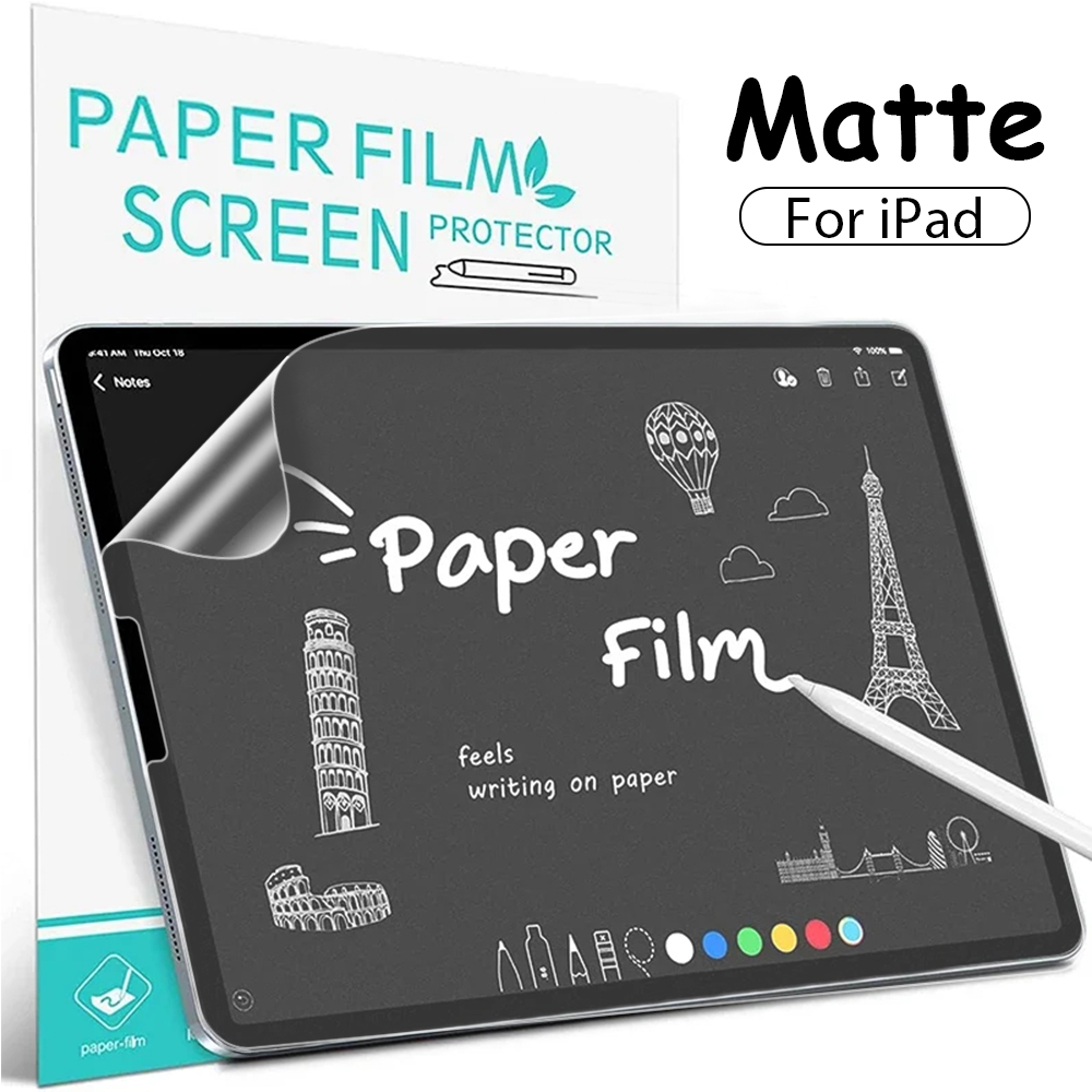 Matte Anti Glare Screen Protector - Kağıt Gibi Film Ekran Koruyucu iPad