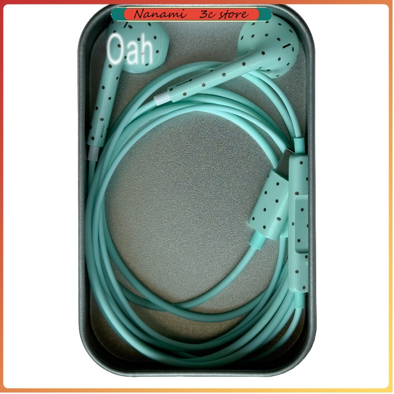 Earphones - Oah Puantiyeli Kablolu Kulaklıklar ABS Malzeme