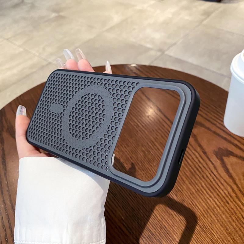 Heat Dissipation Mesh Breathable Case - Redmi K90 Pro Max Kılıfı, Manyetik