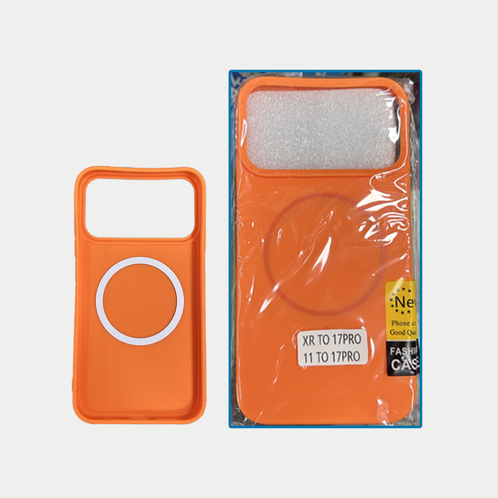 Liquid Silicone Magnetic Phone Case - XR/11'den 17 Pro'ya Kadar Manyetik Sıvı