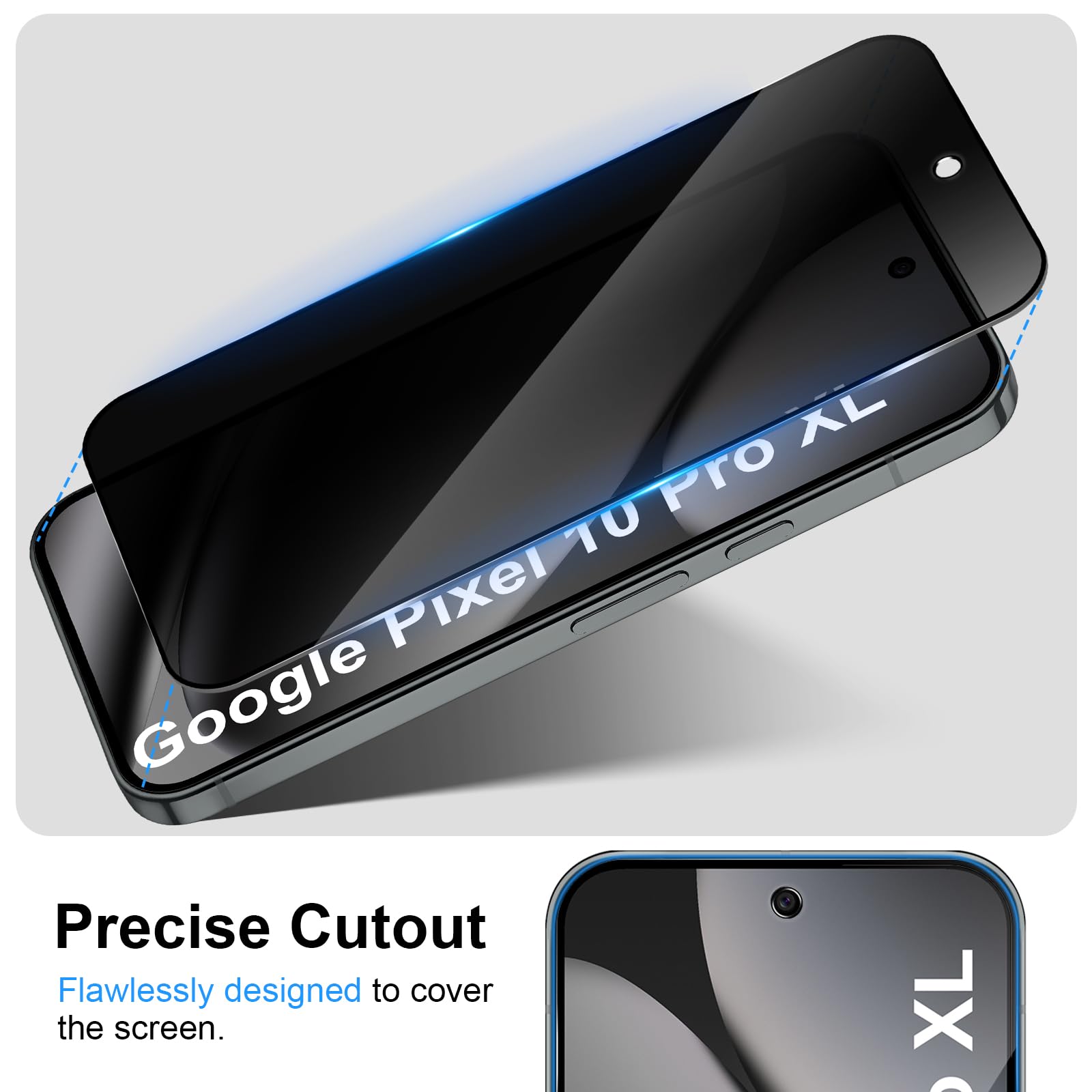 Google Pixel 10 Pro XL Gizlili - Anti Spy Privacy Glass Case incelemesi ve fiyatı