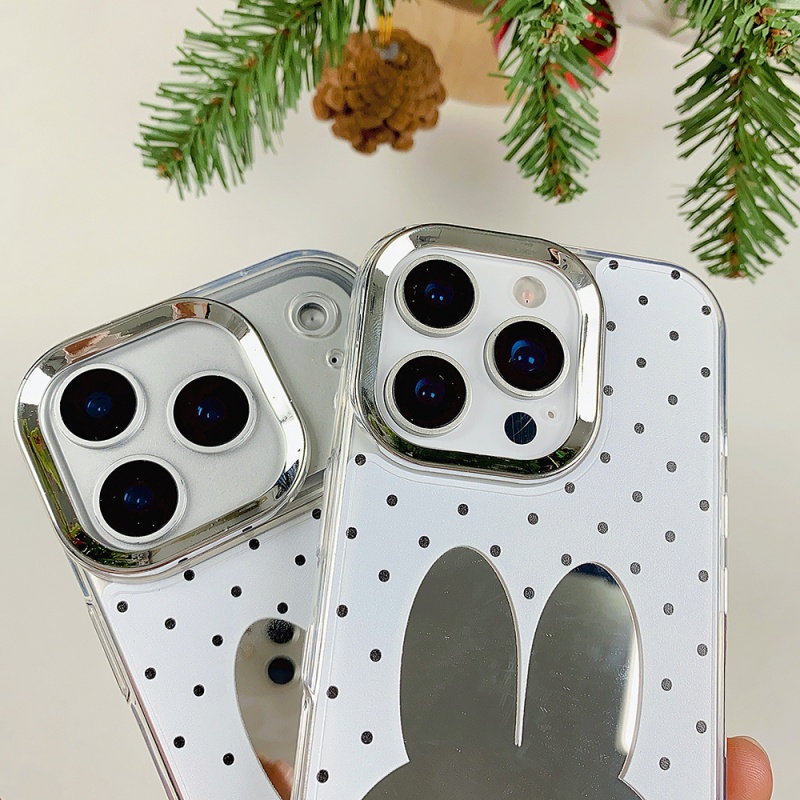 Lüks Makyaj Aynalı Sevimli Kar - Cute Cartoon Wrist Strap Silicone Case incelemesi ve fiyatı