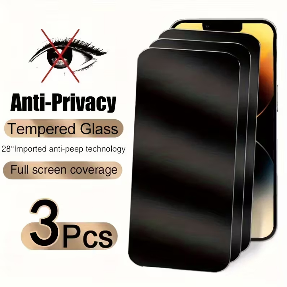 1-3 Adet iPhone 18 Pro Max 17  - Anti Peek Privacy Tempered Glass incelemesi ve fiyatı
