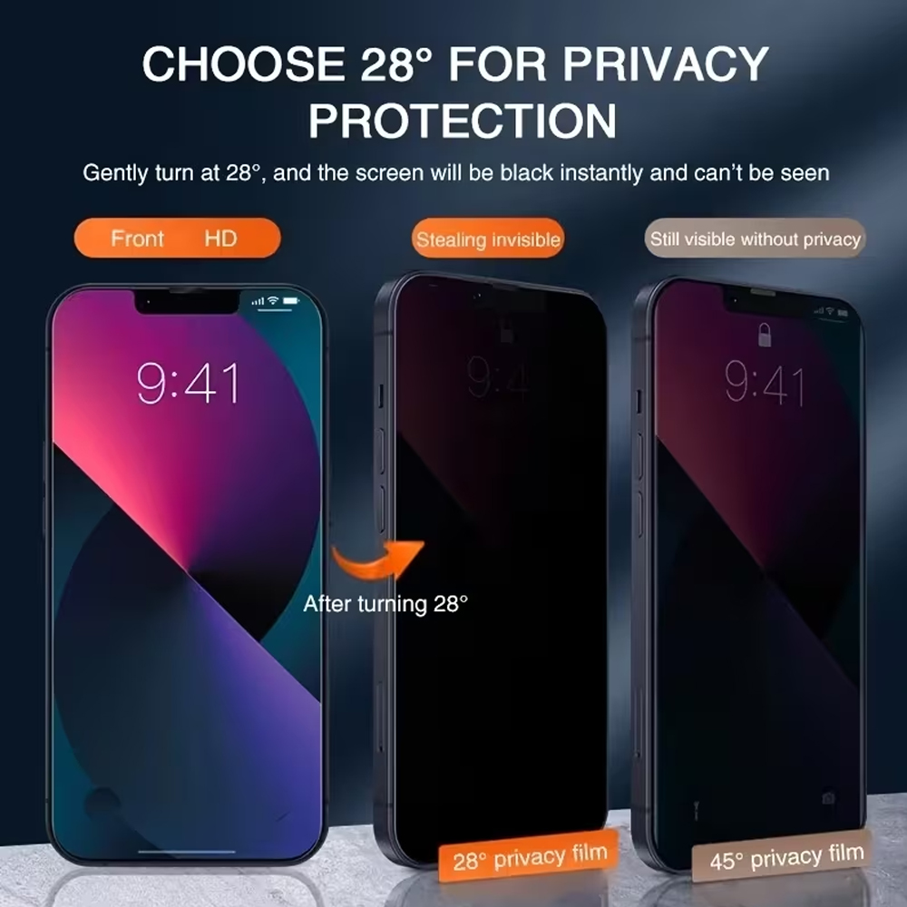 1-3 Adet iPhone 18 Pro Max 17  - Anti Peek Privacy Tempered Glass incelemesi ve fiyatı