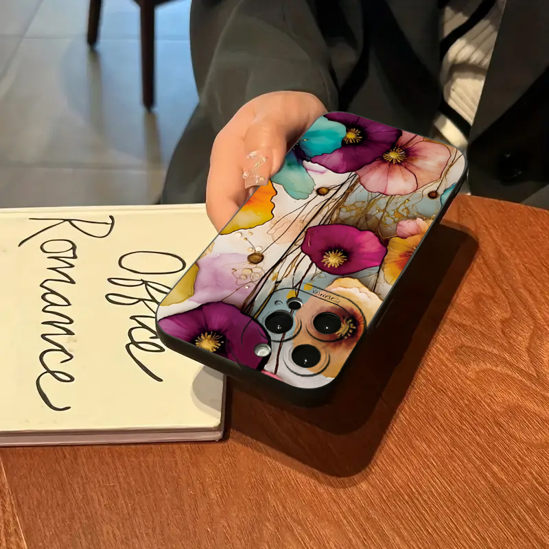 Vintage Çiçek Desenli Yumuşak  - Vintage Floral Pattern Soft Case incelemesi ve fiyatı