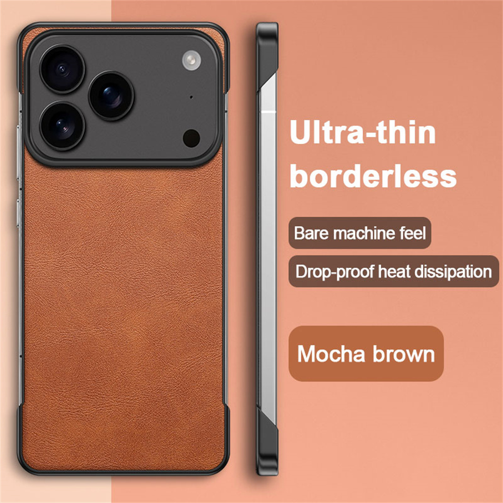 iPhone 17 16 15 14 13 12 Pro M - Ultra Thin Frameless Phone Cover incelemesi ve fiyatı
