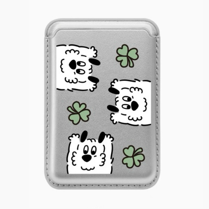 Sevimli Köpek Karikatürlü Many - Leather Wallet Card Holder Phone Cover incelemesi ve fiyatı