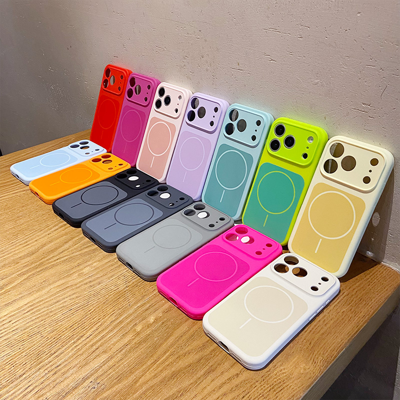 IPhone 18 17 16 15 14 13 Pro M - Liquid Silicone Magnetic Phone Case incelemesi ve fiyatı