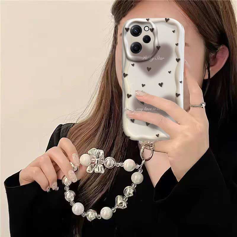 RENO 15 15F 14 PRO 14F 13F 12F - Cute Cartoon Wrist Strap Silicone Case incelemesi ve fiyatı