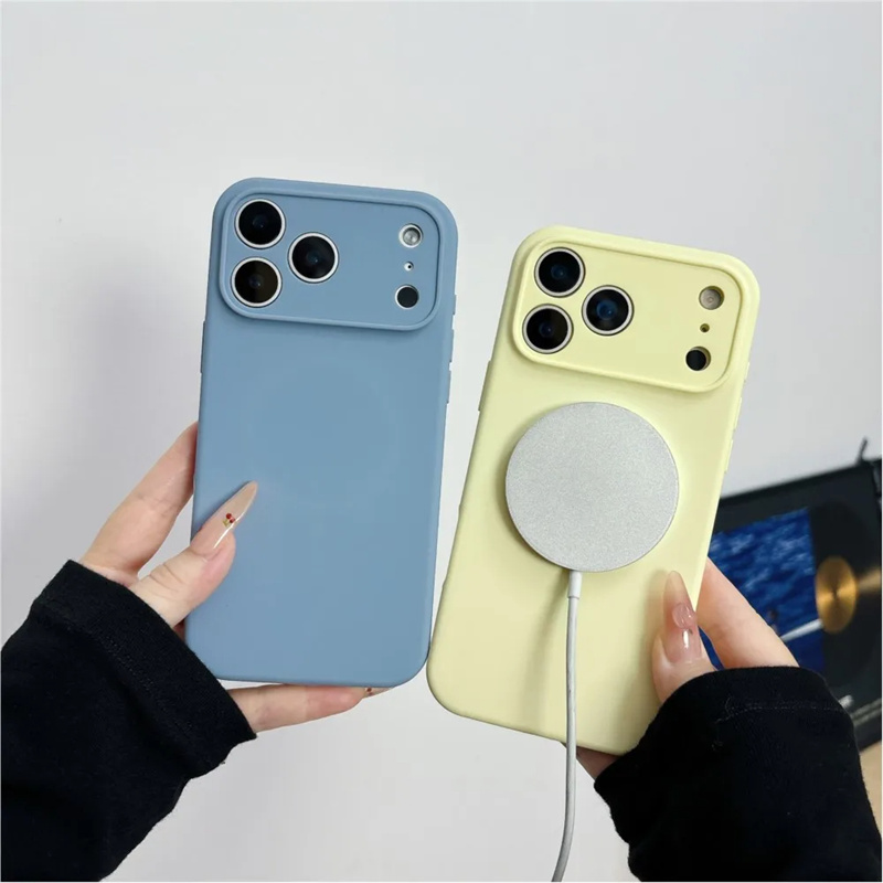 iPhone 18 17 16 15 14 13 Pro M - Liquid Silicone Magnetic Phone Case incelemesi ve fiyatı
