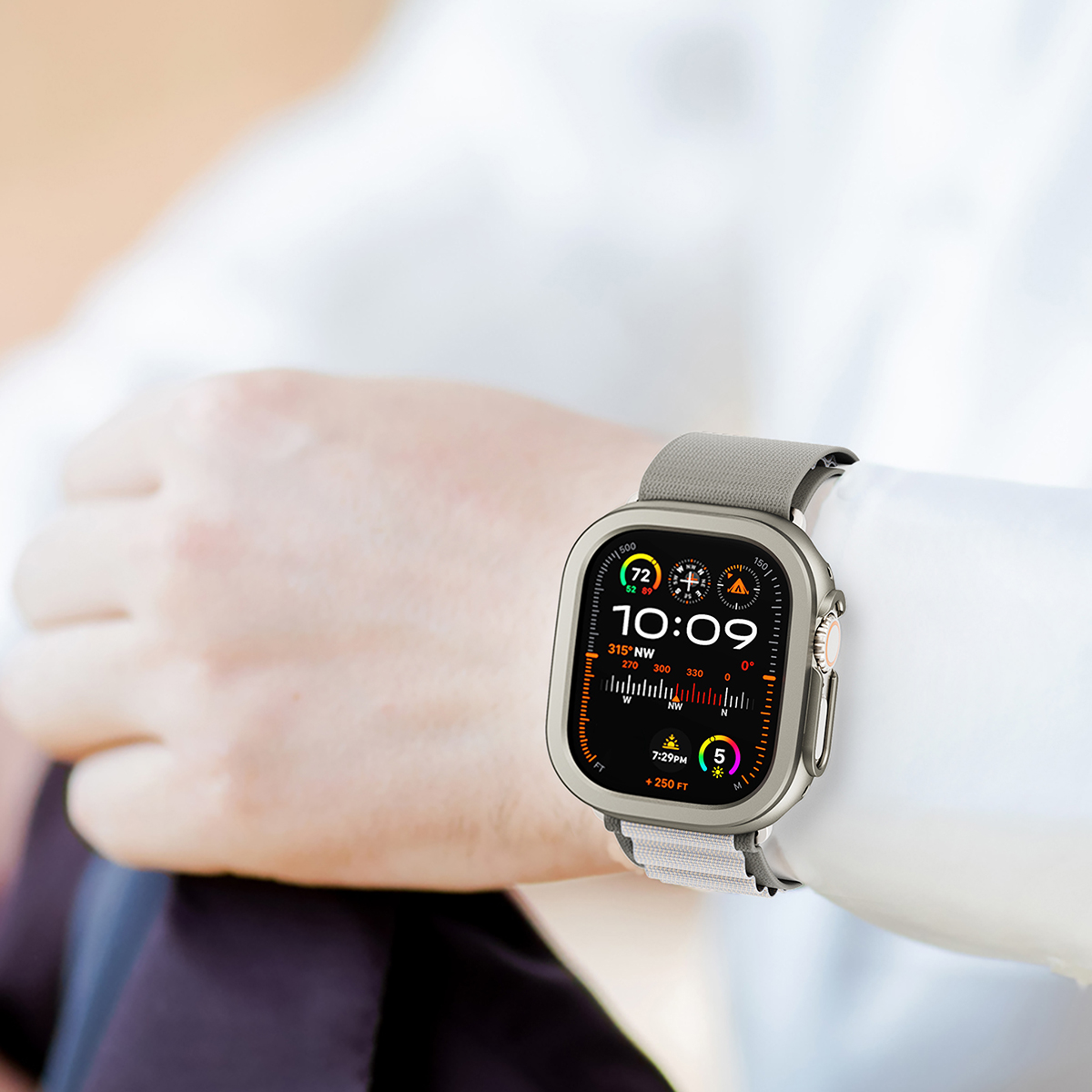 Apple Watch Ultra 3/2/1 49mm 4 - Metal Bumper Aluminum Frame Case incelemesi ve fiyatı