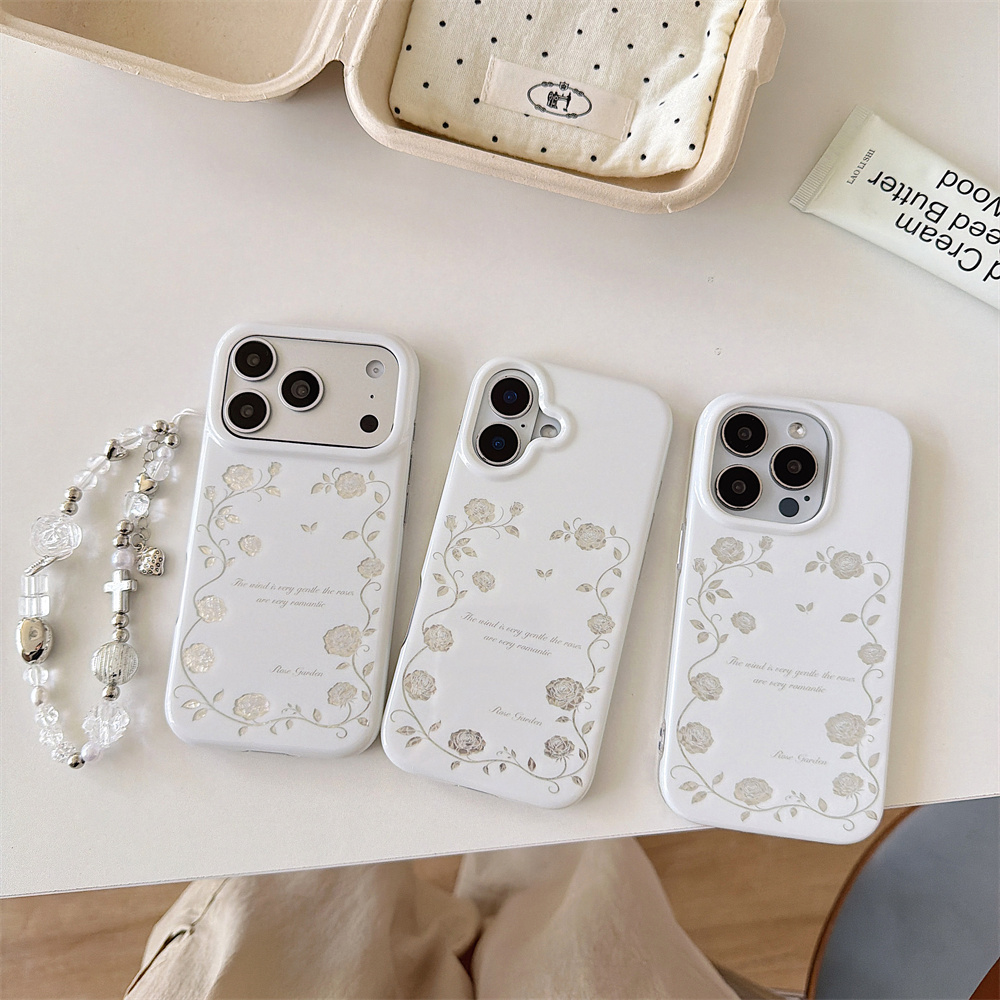 Vintage Gümüş Gül Bahçesi Tele - Vintage Floral Pattern Soft Case incelemesi ve fiyatı