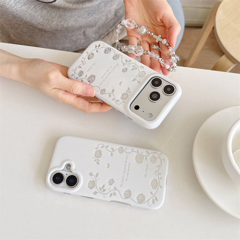 Vintage Gümüş Gül Bahçesi Tele - Vintage Floral Pattern Soft Case incelemesi ve fiyatı