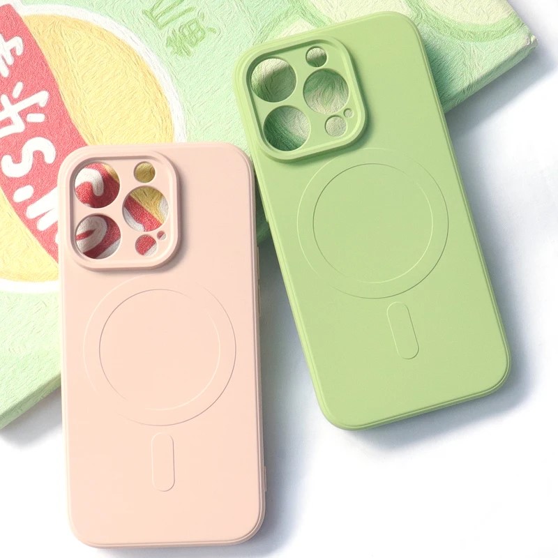 iPhone 18Pro 16 15 14 13 12 17 - Liquid Silicone Magnetic Phone Case incelemesi ve fiyatı