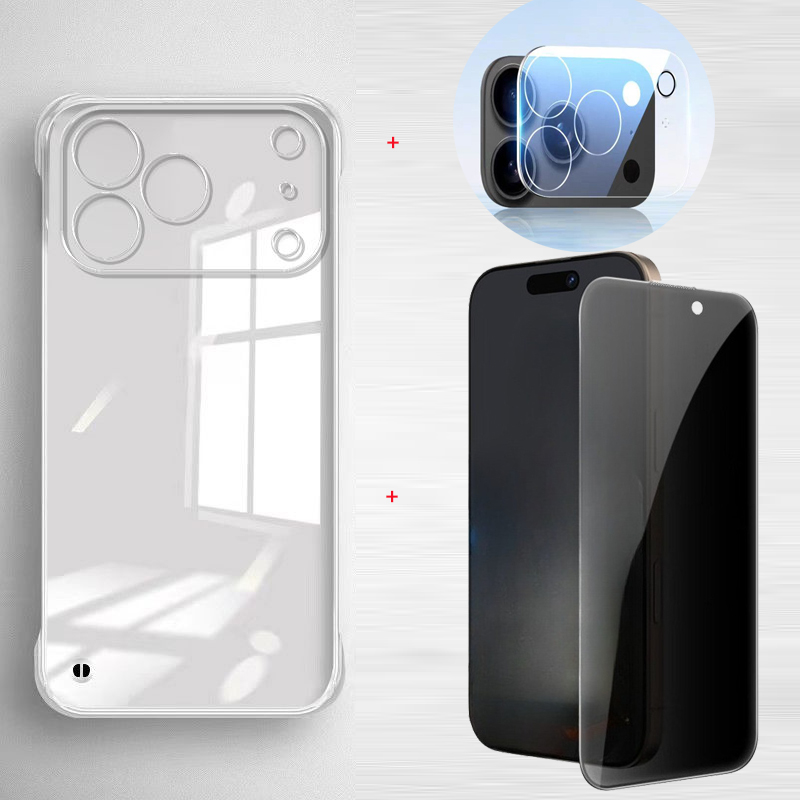 iPhone 17 Pro Max Air 17Pro 17 - Anti Spy Privacy Glass Case incelemesi ve fiyatı