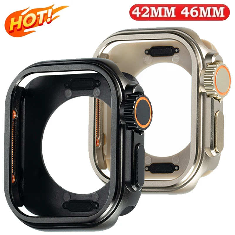 Apple Watch 11 10 46mm için Me - Metal Bumper Aluminum Frame Case incelemesi ve fiyatı