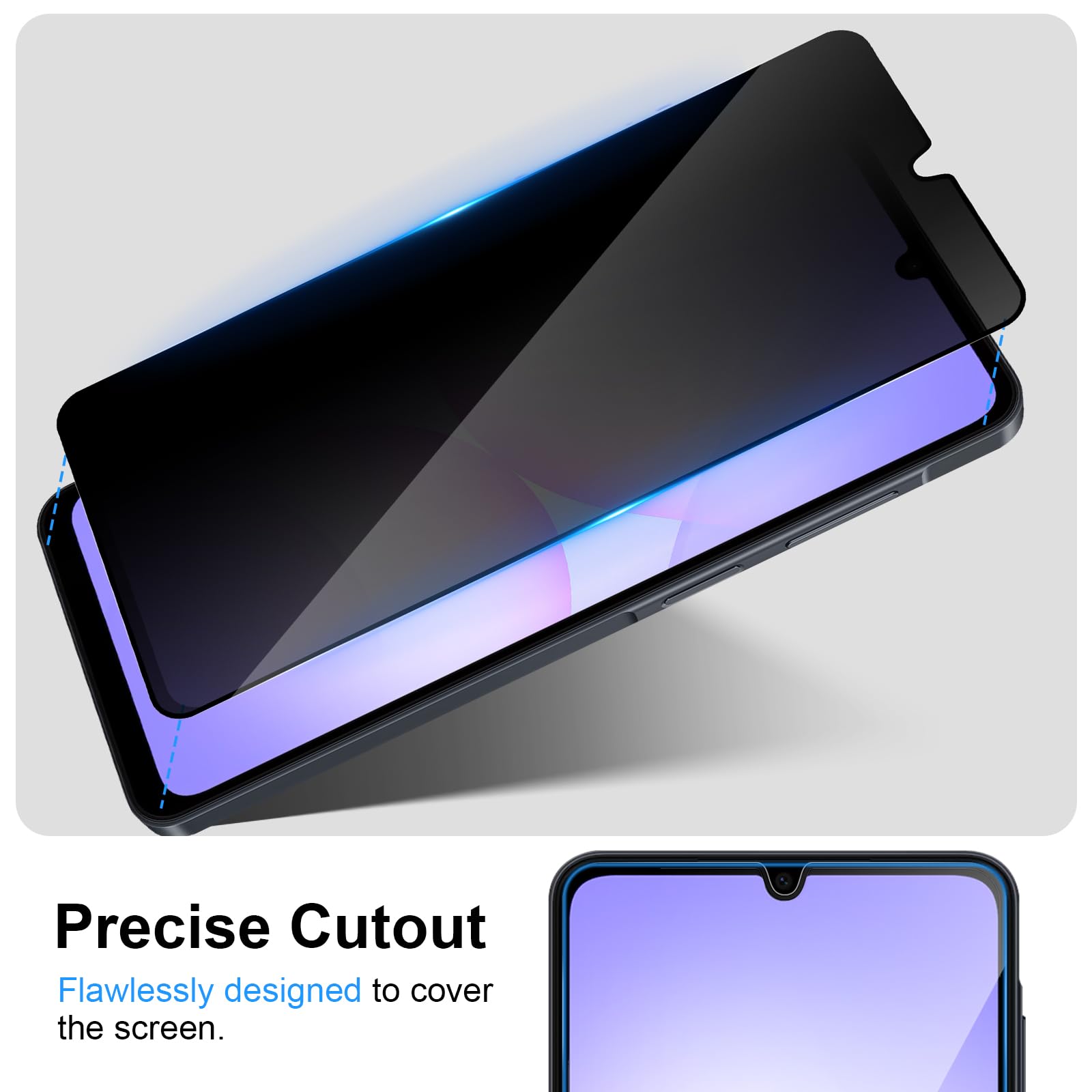 Samsung Galaxy A07 4G 5G Gizli - Anti Spy Privacy Glass Case incelemesi ve fiyatı