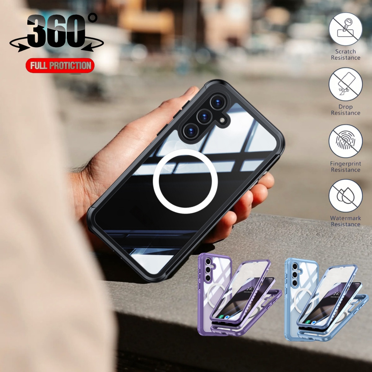 360 °   Tam Koruyucu Kılıf Sam - Heavy Duty 360 Full Body Protective Case incelemesi ve fiyatı