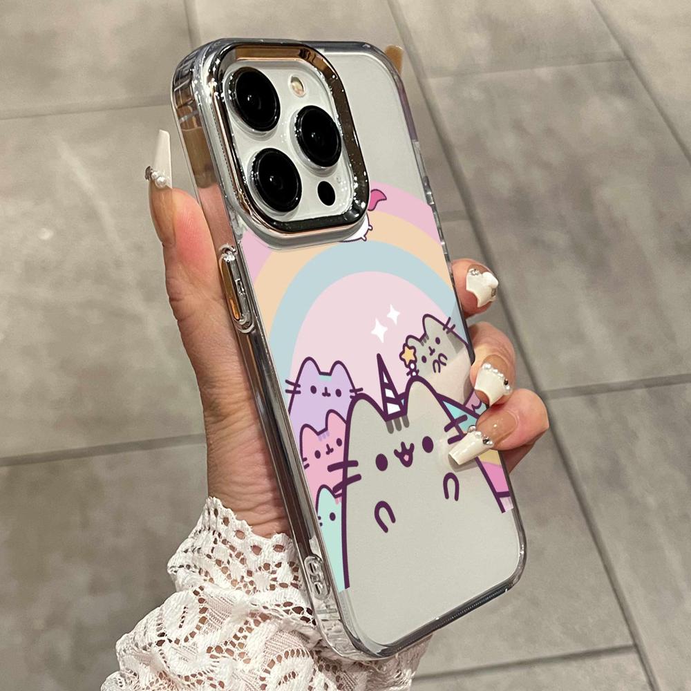 Çizgi Film Pusheen Kedi Mat Şe - Clear Shockproof Bumper Case incelemesi ve fiyatı