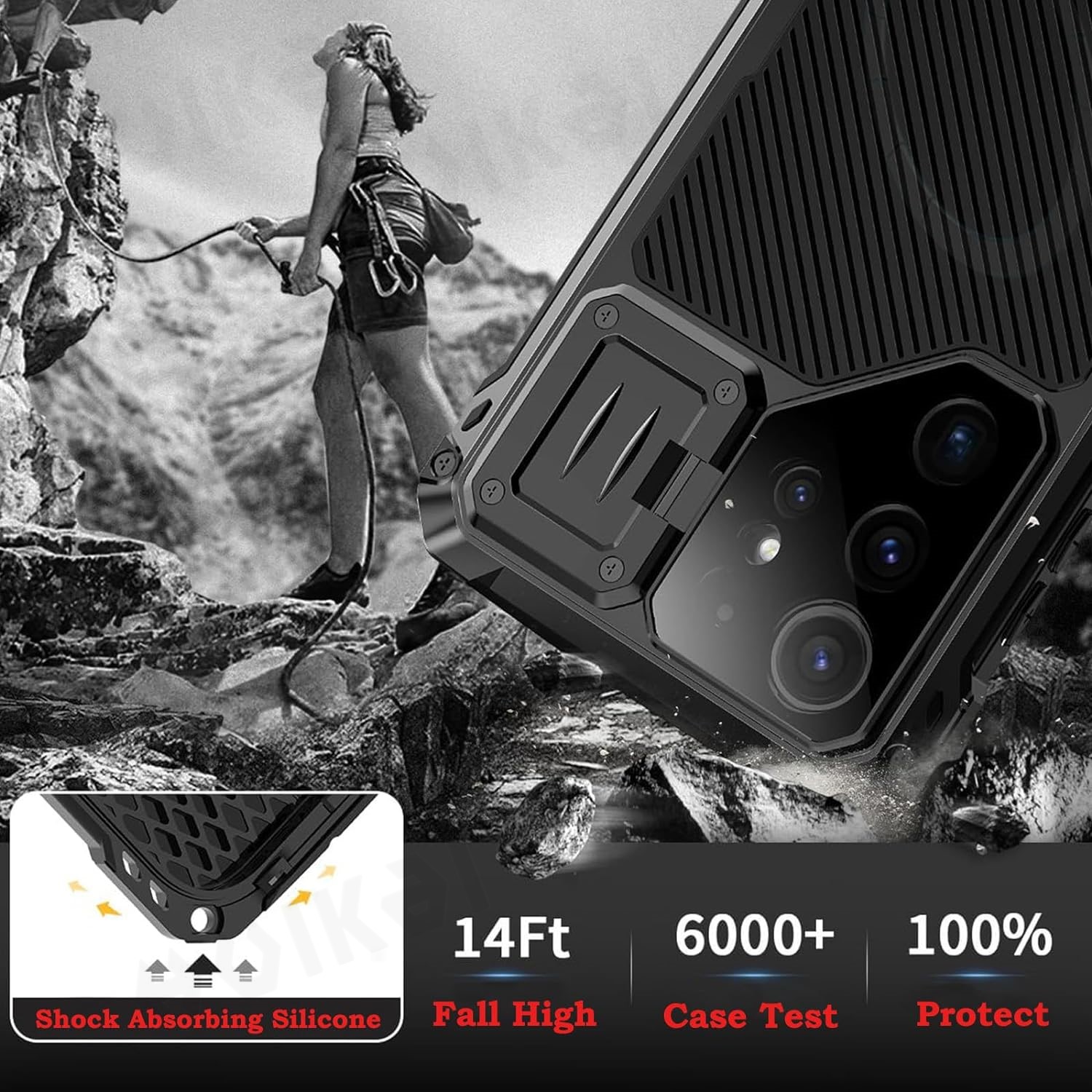 Samsung Galaxy S24 Ultra 5G Ağ - Heavy Duty 360 Full Body Protective Case incelemesi ve fiyatı