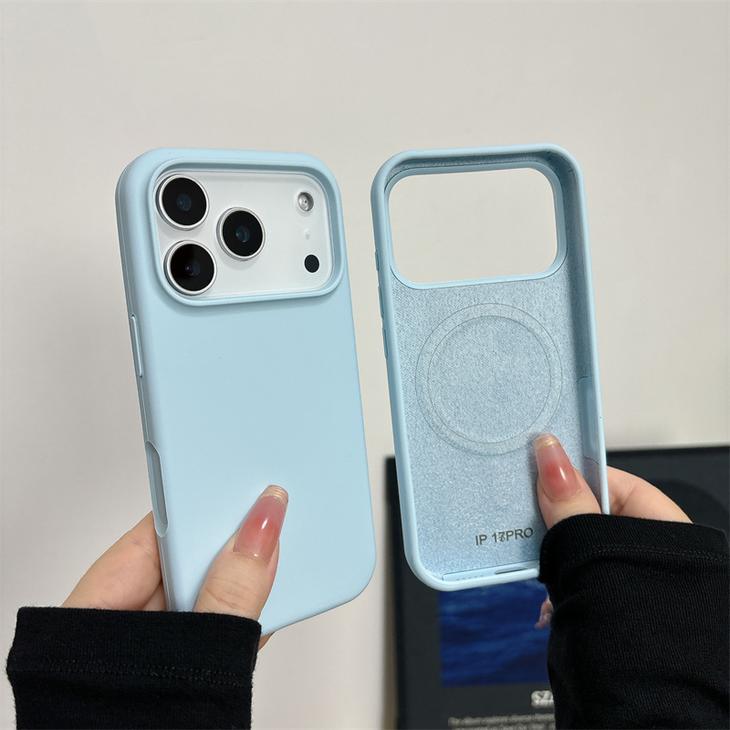 iPhone 17/17 Air/17 Pro/17 Pro - Liquid Silicone Magnetic Phone Case incelemesi ve fiyatı