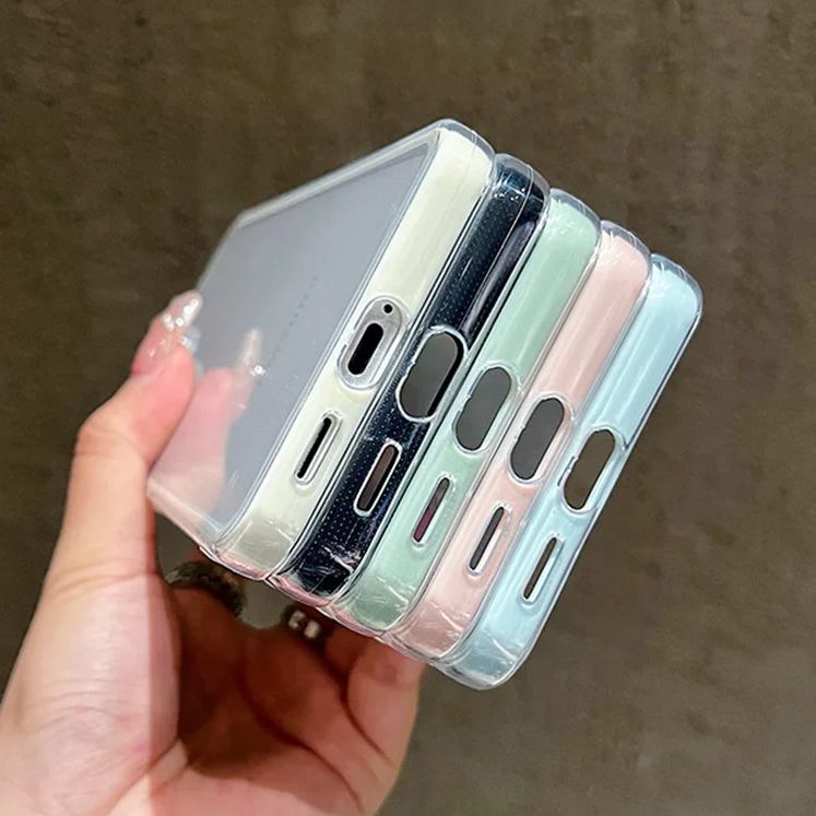 Lüks Şeker Rengi Çerçeveli Şef - Clear Shockproof Bumper Case incelemesi ve fiyatı
