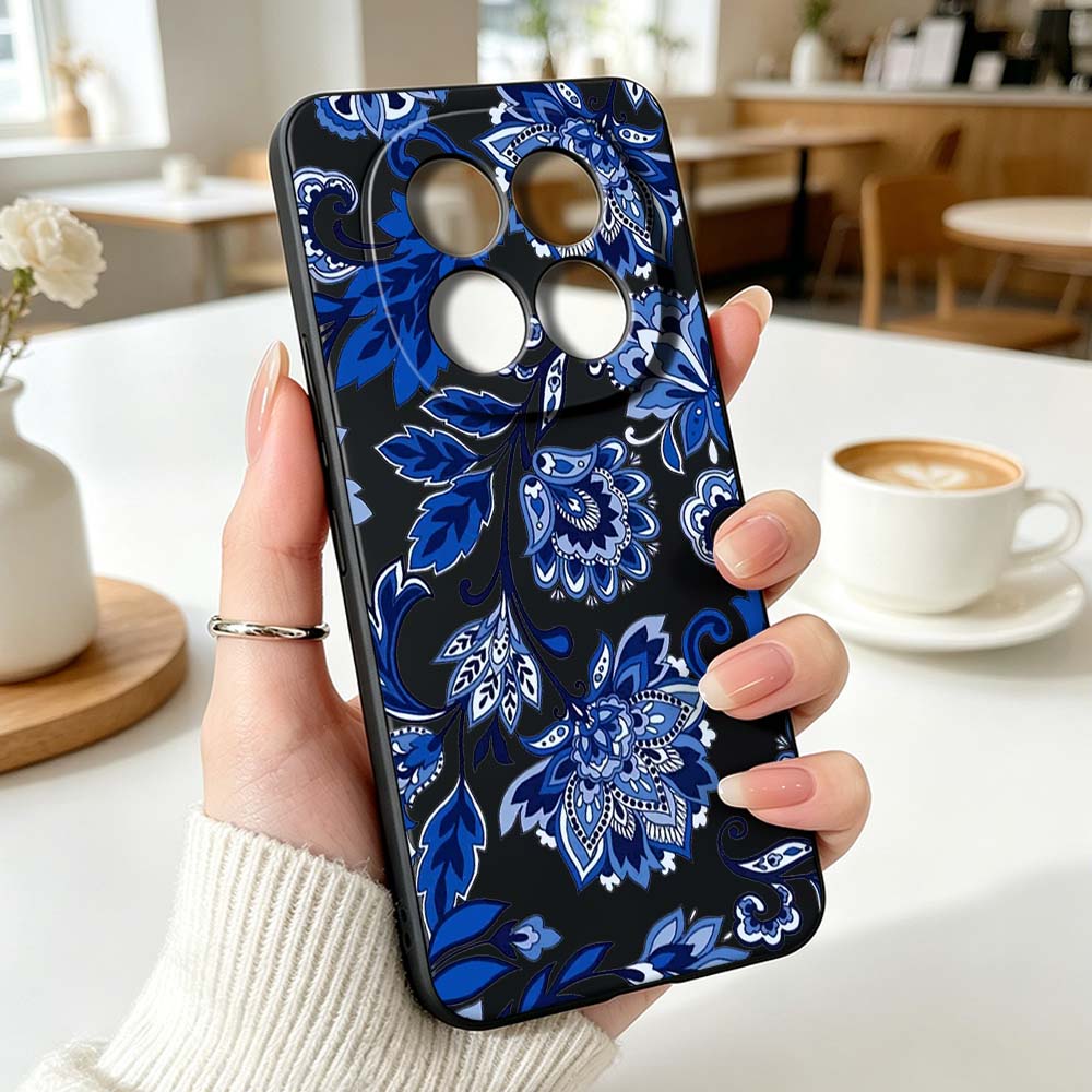 Vintage Tasarım Çiçek Desenli  - Vintage Floral Pattern Soft Case incelemesi ve fiyatı
