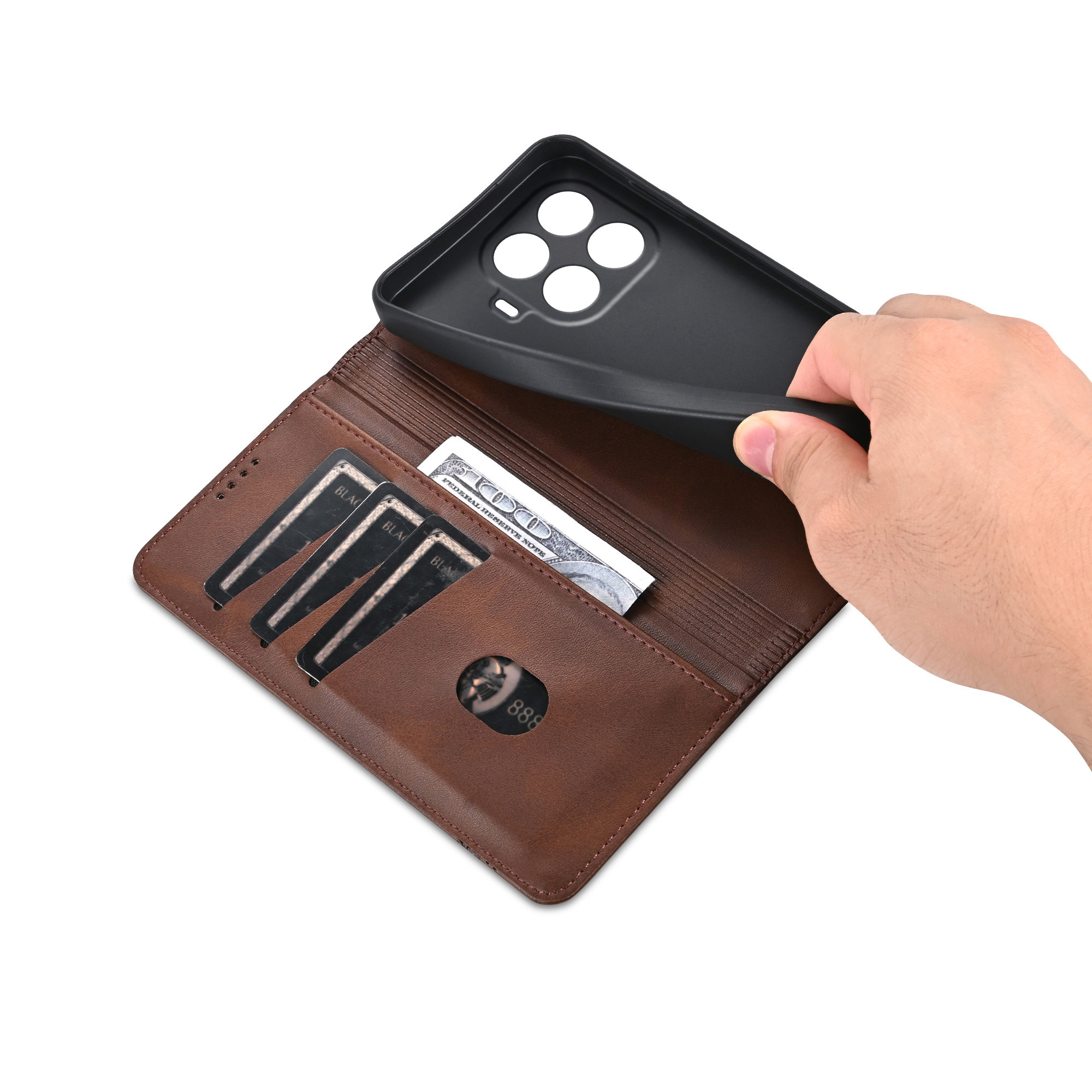Xiaomi 17 Pro Max Ultra Mi 15T - Leather Wallet Card Holder Phone Cover incelemesi ve fiyatı