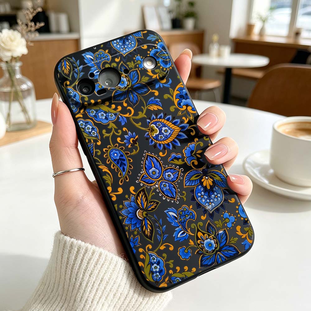 Vintage Tasarım Çiçek Desenli  - Vintage Floral Pattern Soft Case incelemesi ve fiyatı