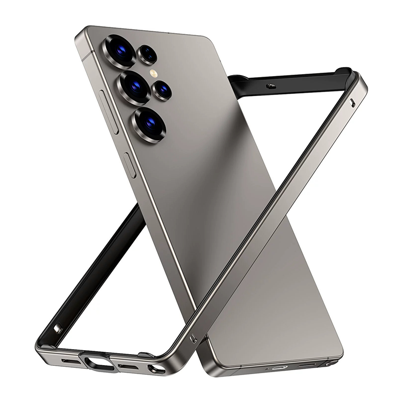 Samsung Galaxy S25 Ultra S24 P - Metal Bumper Aluminum Frame Case incelemesi ve fiyatı
