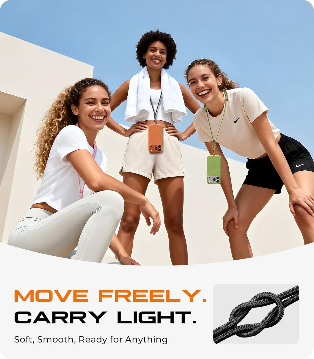 2 TPU Telefon Askılı Telefon K - Crossbody Lanyard Neck Strap Case incelemesi ve fiyatı