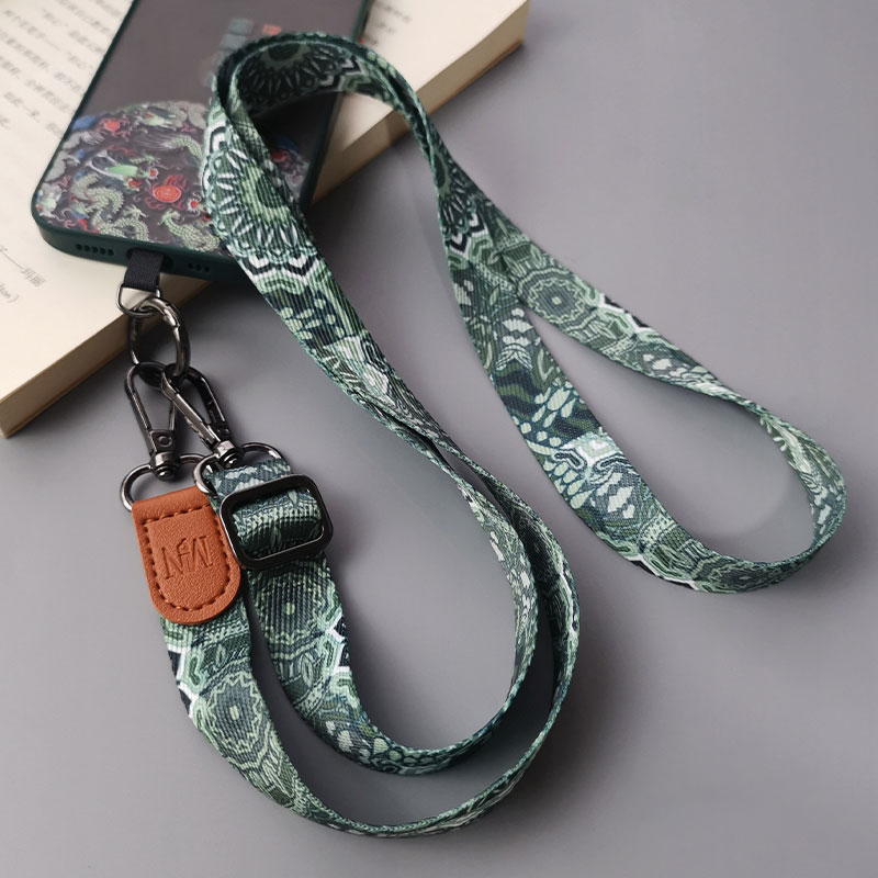Retro Totem Desen Crossbody Ce - Crossbody Lanyard Neck Strap Case incelemesi ve fiyatı