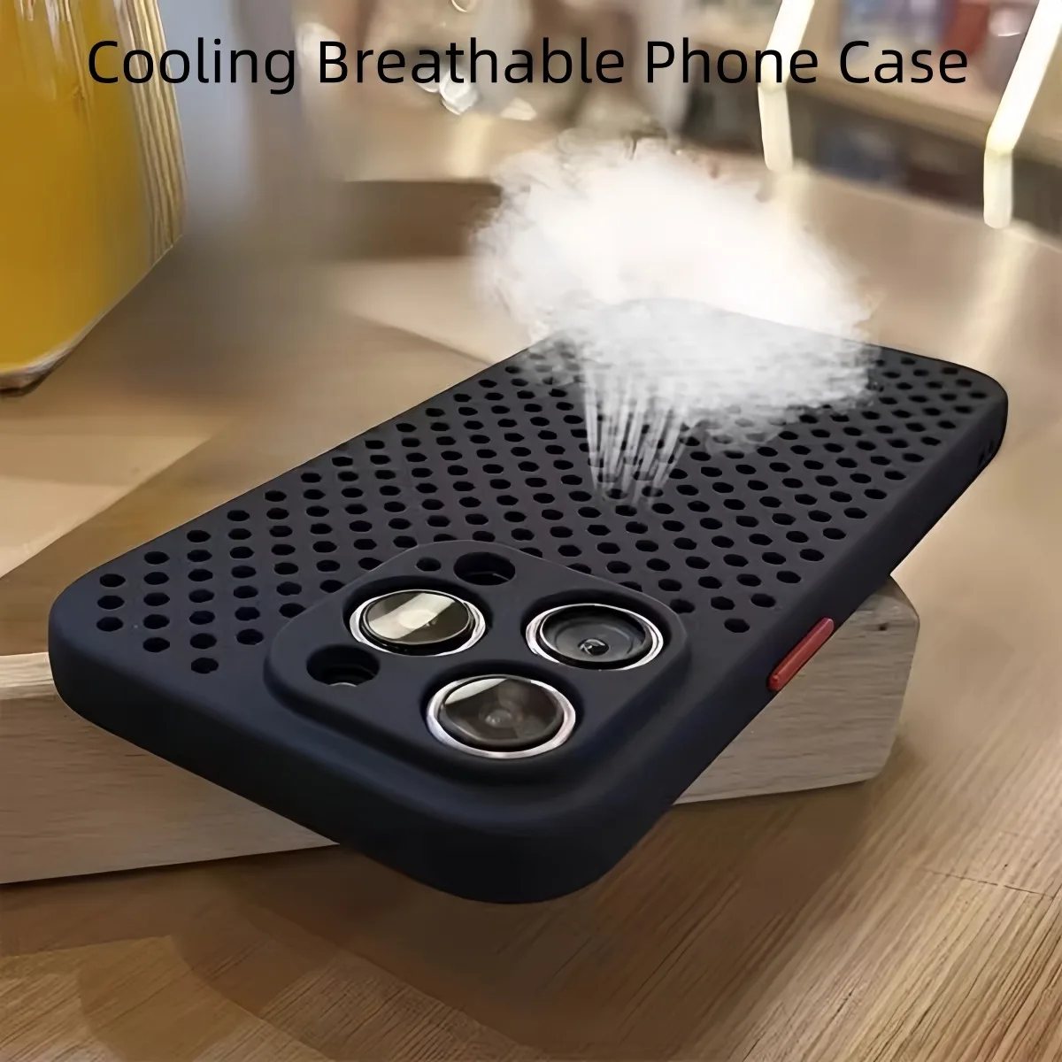 Isı dağılımı soğutma telefon k - Heat Dissipation Mesh Breathable Case incelemesi ve fiyatı