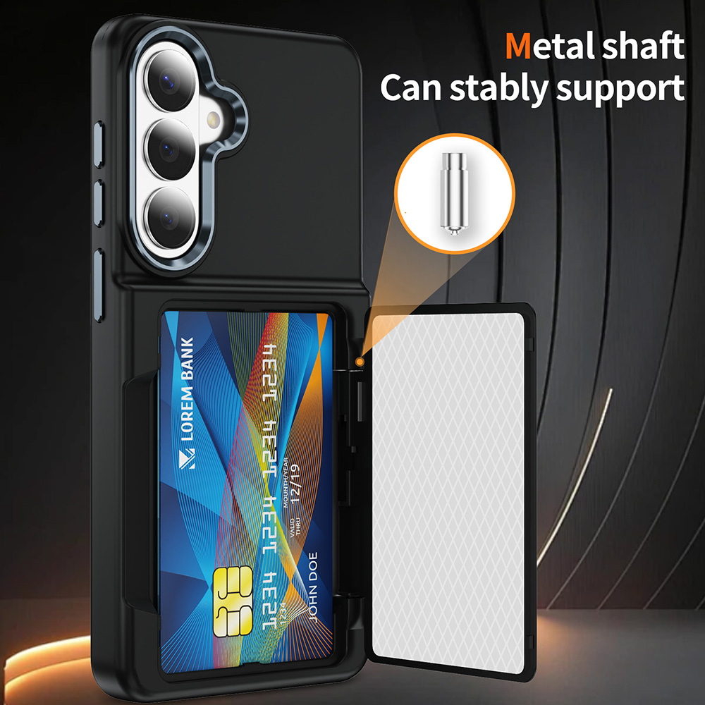 Samsung Galaxy S26 S25 S24 S23 - Leather Wallet Card Holder Phone Cover incelemesi ve fiyatı