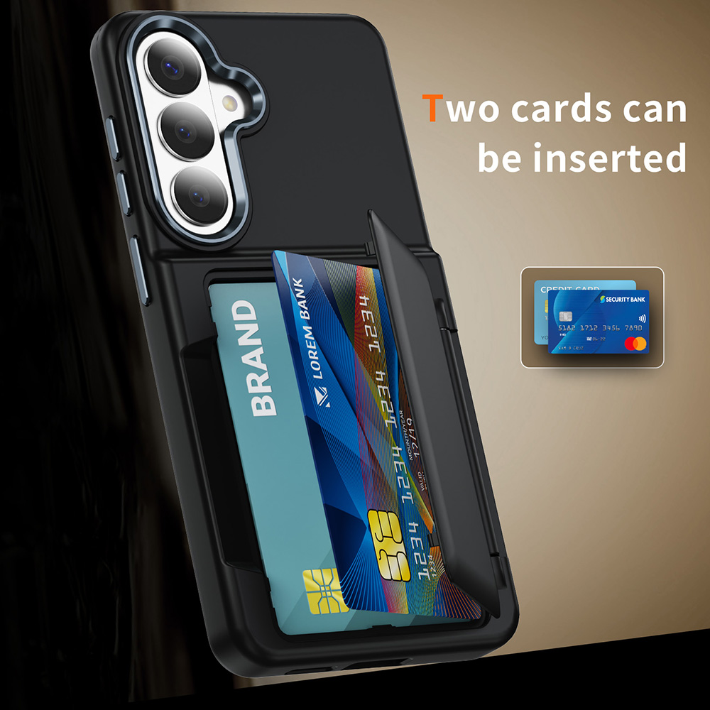 Samsung Galaxy S26 S25 S24 S23 - Leather Wallet Card Holder Phone Cover incelemesi ve fiyatı