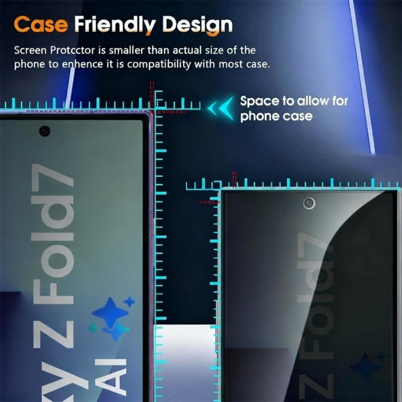 Samsung Galaxy Z Fold7 Kılıfı  - Anti Spy Privacy Glass Case incelemesi ve fiyatı